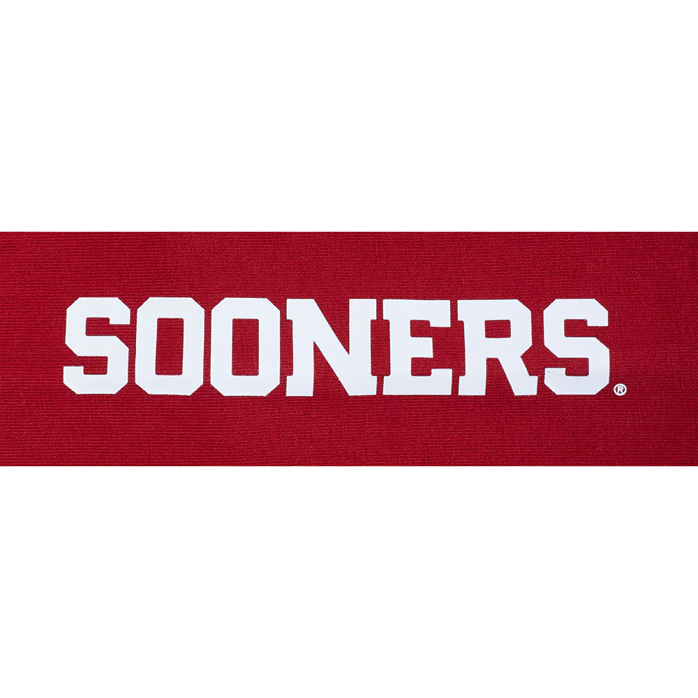 COLLEGE THE UNIVERSITY OF OKLAHOMA CLASSIC WOMEN'S HW JERSEY LEGGING (CARDINAL RED) - Image 5