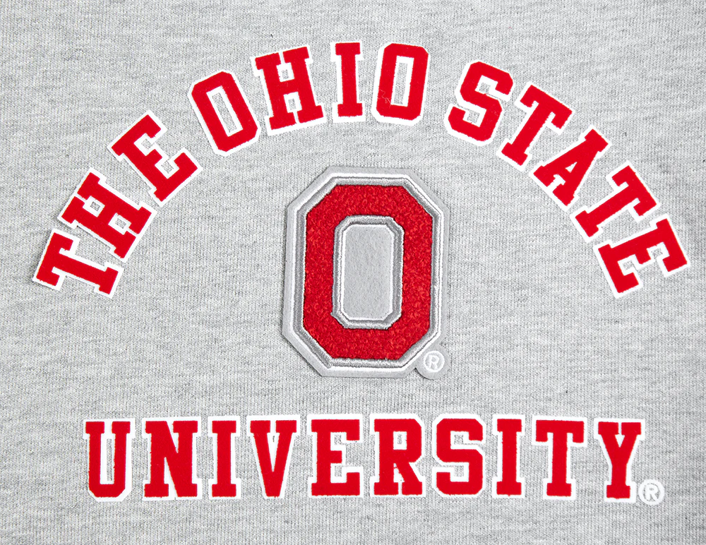 OHIO STATE UNIVERSITY CLASSIC MEN'S SHORT (HEATHER GREY) - Image 5