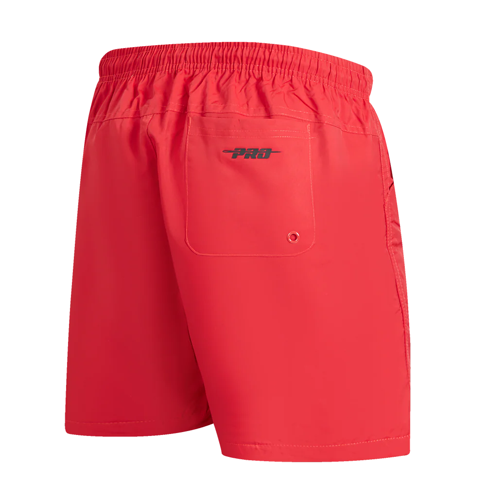 OHIO STATE UNIVERSITY CLASSIC MEN'S WOVEN SHORT (RED) - Image 3