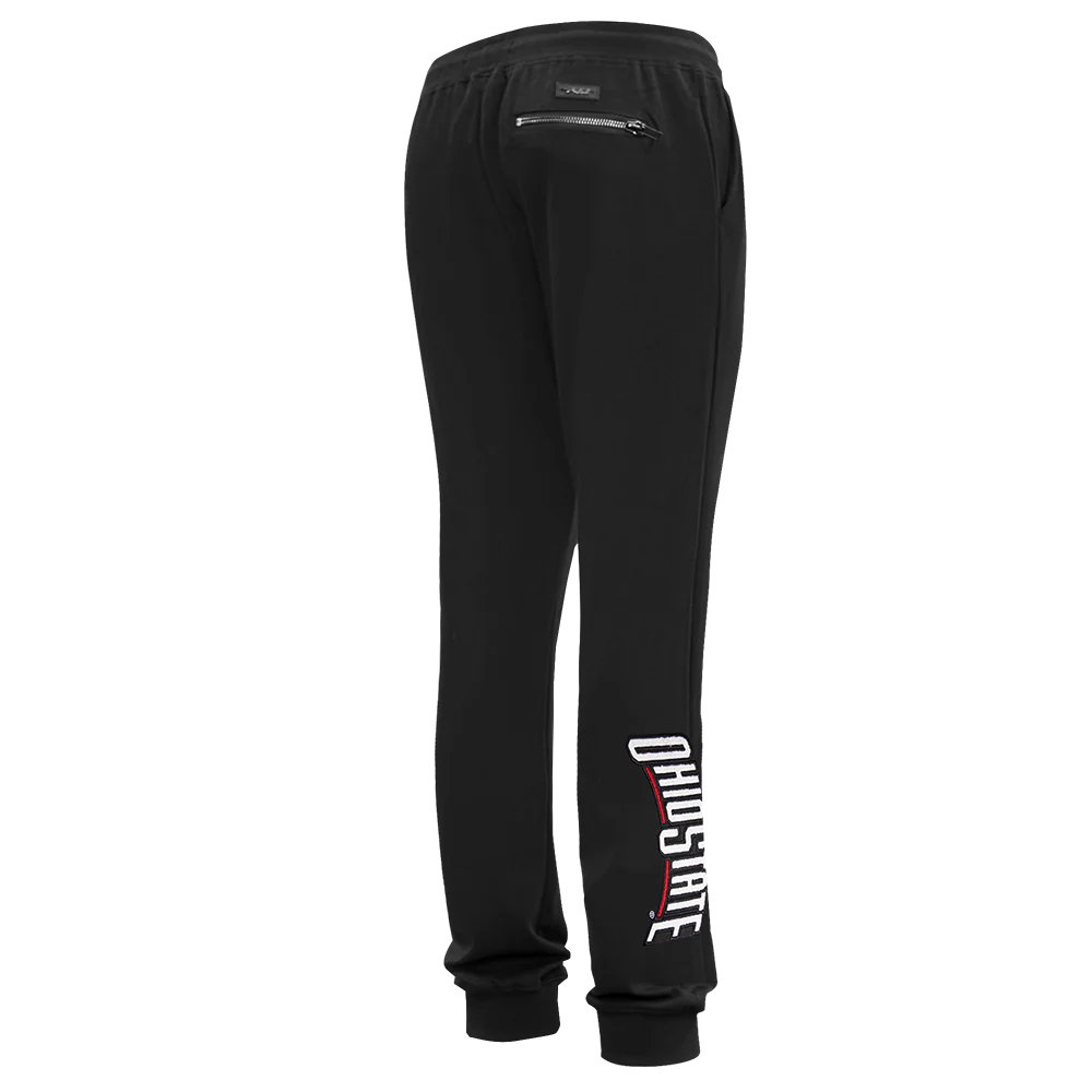 OHIO STATE UNIVERSITY CLASSIC MEN'S JOGGER (BLACK) - Image 4