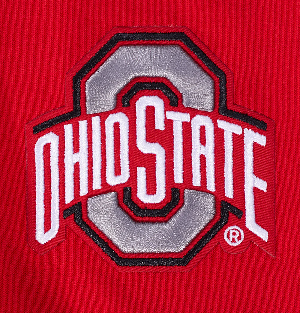 OHIO STATE UNIVERSITY CLASSIC WOMEN'S HIGH WAIST JERSEY LEGGING (RED) - Image 6
