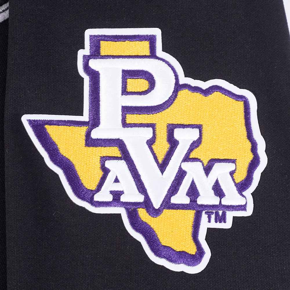 PRAIRIE VIEW A&M UNIVERSITY CLASSIC MEN'S PULLOVER HOODIE (BLACK) - Image 6