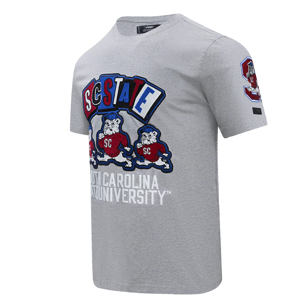 SOUTH CAROLINA STATE UNIVERSITY HOMECOMING SINGLE JERSEY MEN'S TEE (HEATHER GREY) - Image 9
