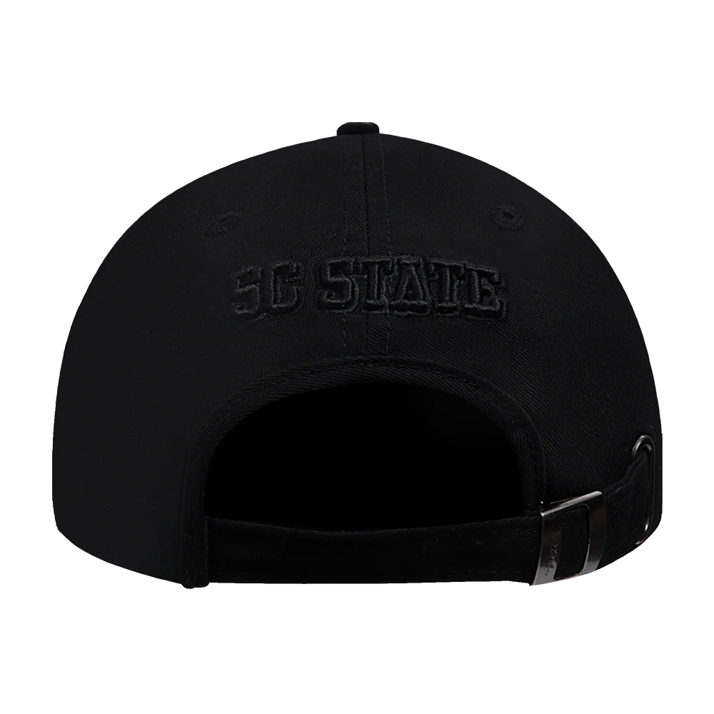 SOUTH CAROLINA STATE UNIVERSITY NEUTRAL MEN'S DAD HAT (BLACK) - Image 4