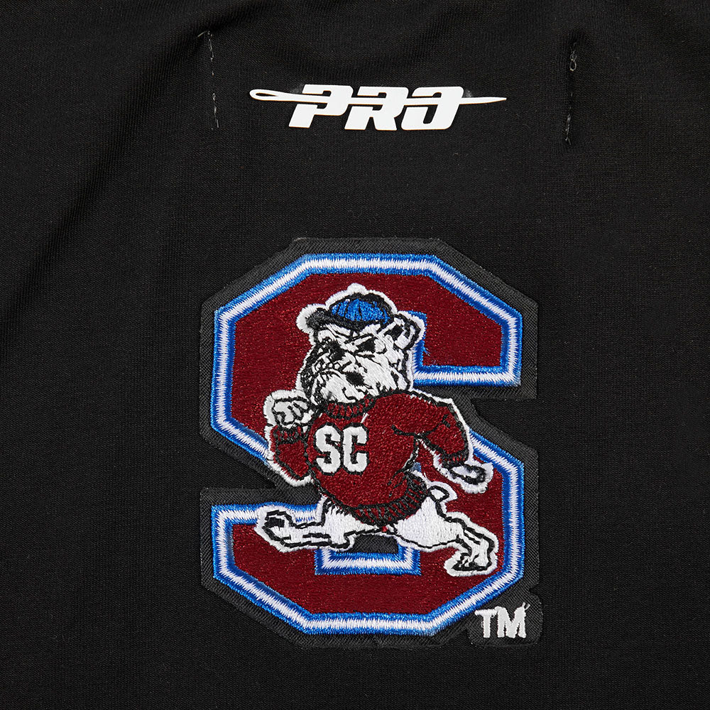 SOUTH CAROLINA STATE UNIVERSITY CLASSIC SINGLE JERSEY BOXY TEE (BLACK) - Image 7