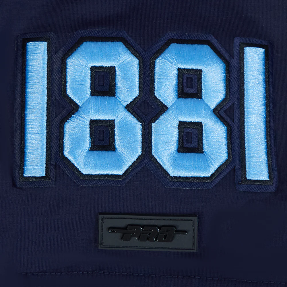 SPELMAN COLLEGE CLASSIC MEN'S STACKED LOGO TEE (MIDNIGHT NAVY) - Image 7