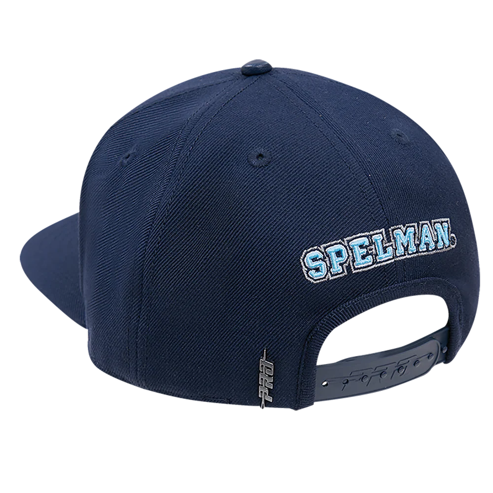 SPELMAN COLLEGE CLASSIC UNISEX WOOL SNAPBACK HAT (MIDNIGHT NAVY) - Image 3