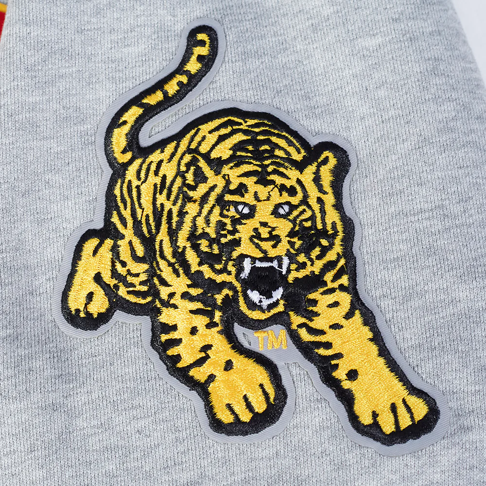 TUSKEGEE UNIVERSITY CLASSIC MEN'S CREWNECK (HEATHER GRAY/BLACK) - Image 6