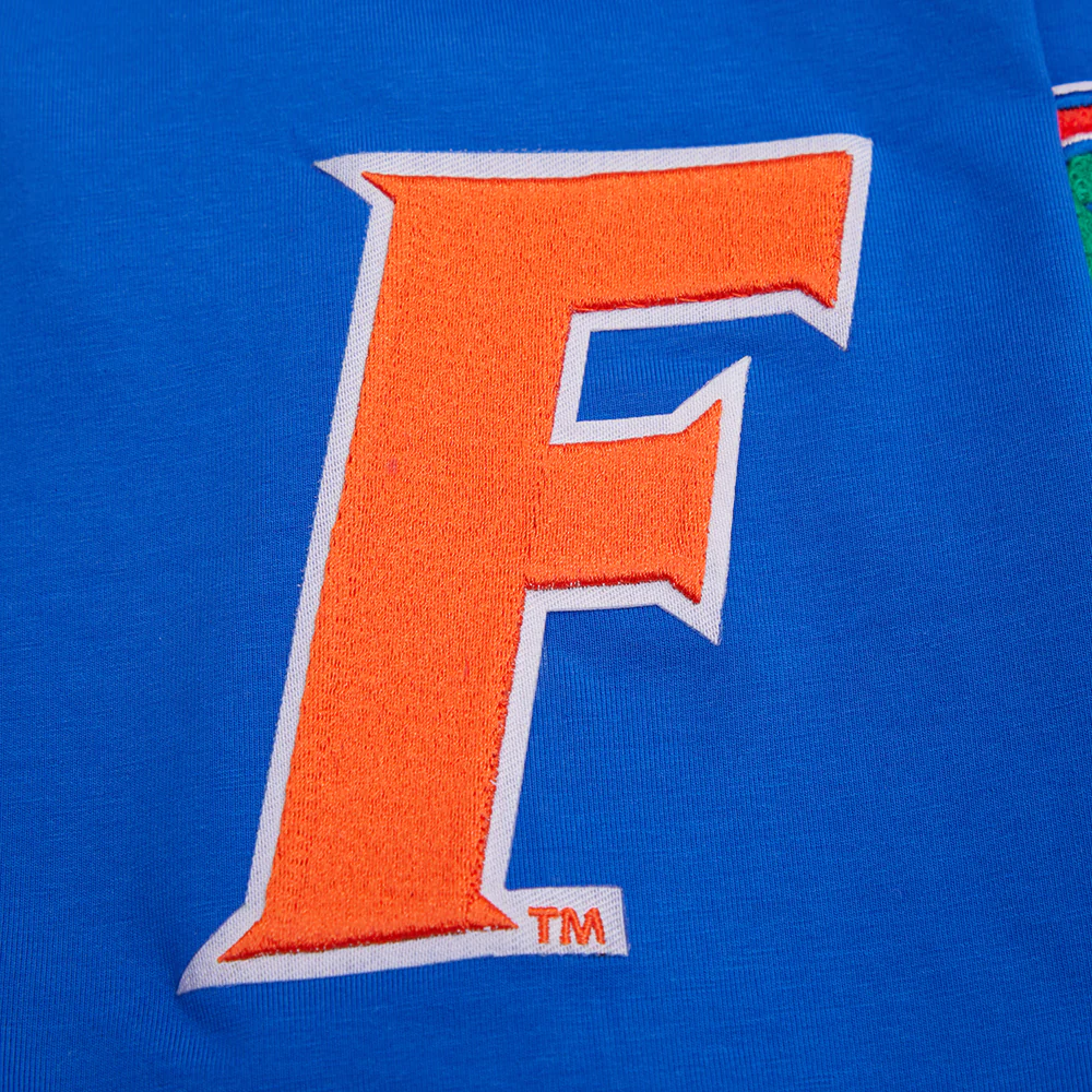 UNIVERSITY OF FLORIDA CLASSIC MEN'S STACKED LOGO TEE (ROYAL BLUE) - Image 6