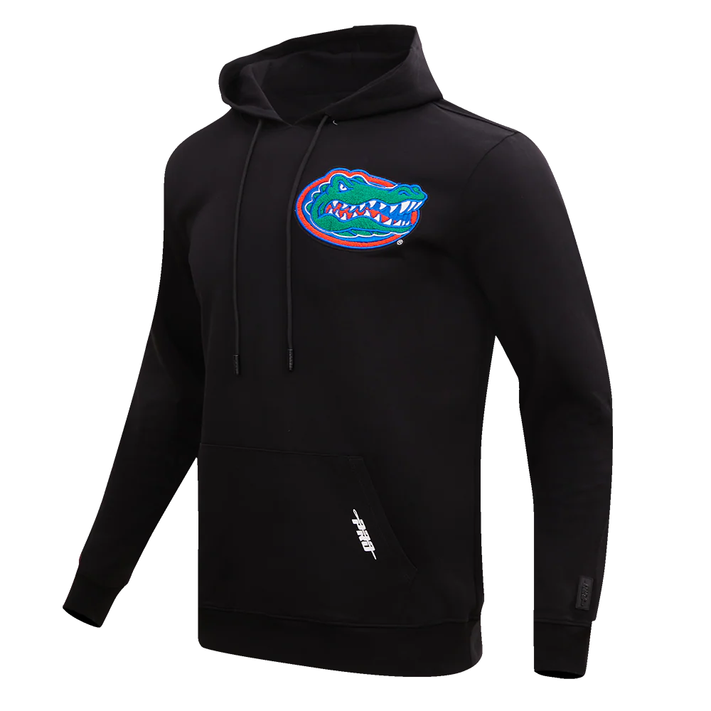 UNIVERSITY OF FLORIDA CLASSIC MEN'S PULLOVER HOODIE (BLACK) - Image 2
