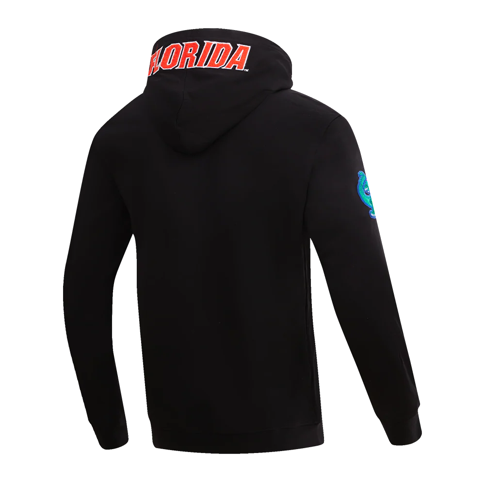 UNIVERSITY OF FLORIDA CLASSIC MEN'S PULLOVER HOODIE (BLACK) - Image 4