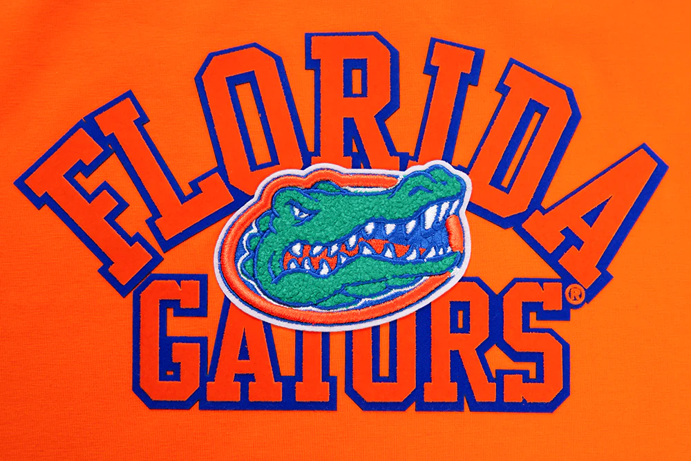 UNIVERSITY OF FLORIDA CLASSIC WOMEN'S SINGLE JERSEY BOXY TEE (ORANGE) - Image 4