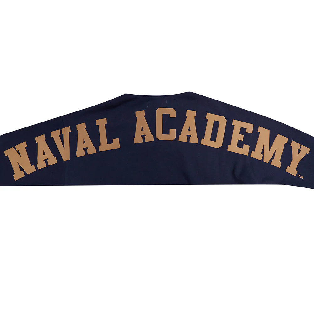 UNITED STATES NAVAL ACADEMY WINGSPAN MEN'S DROP SHOULDER FLC PO (MIDNIGHT NAVY) - Image 7