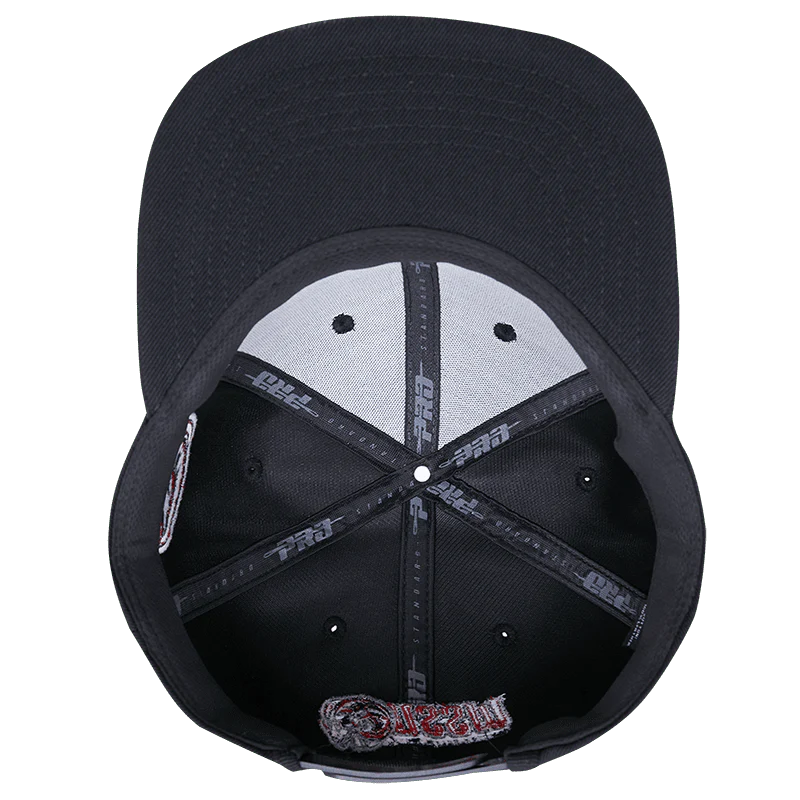 WINSTON SALEM STATE UNIVERSITY CLASSIC UNISEX STACKED LOGO WOOL SNA (BLACK) - Image 5