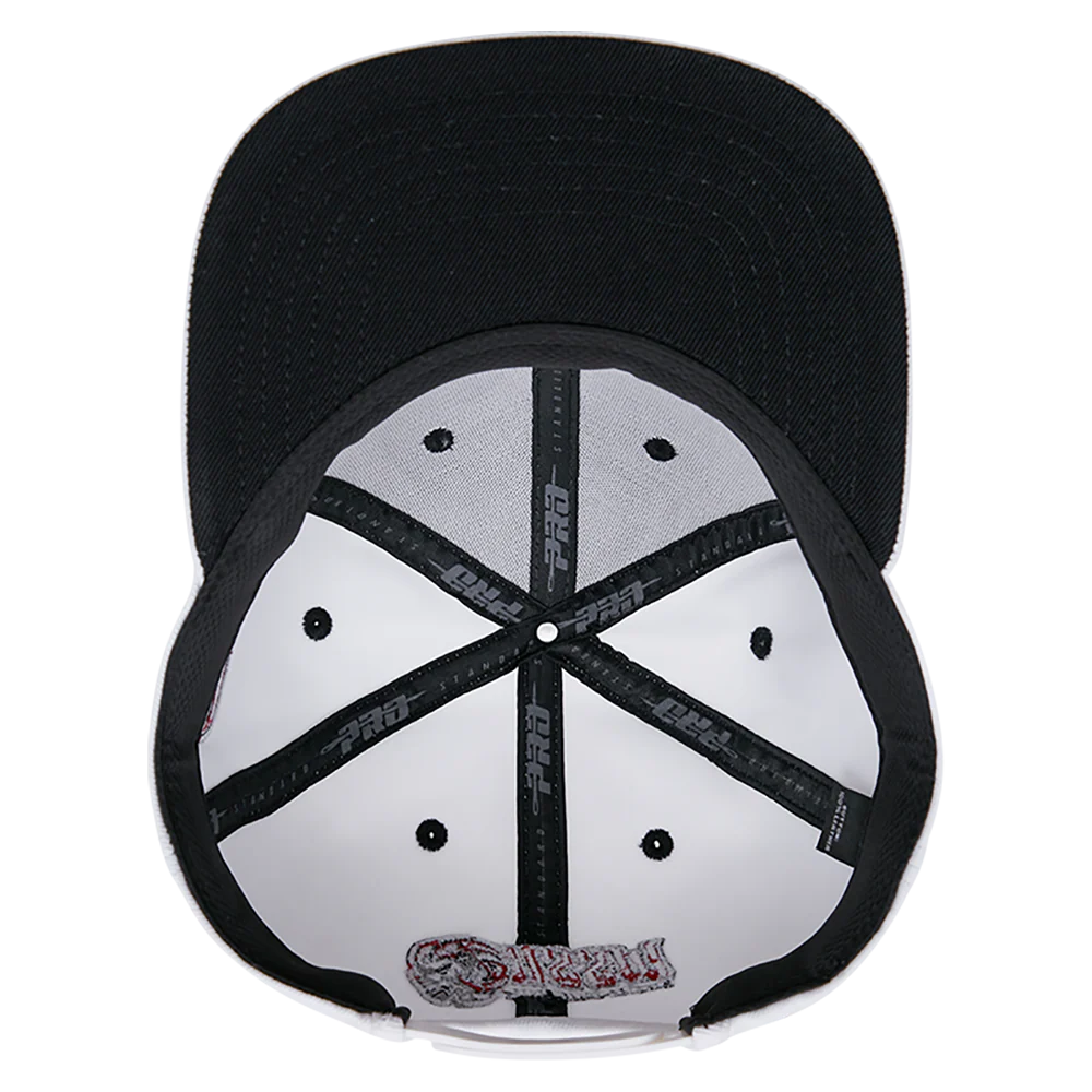 WINSTON SALEM STATE UNIVERSITY CLASSIC UNISEX STACKED LOGO WOOL SNA (WHITE) - Image 5