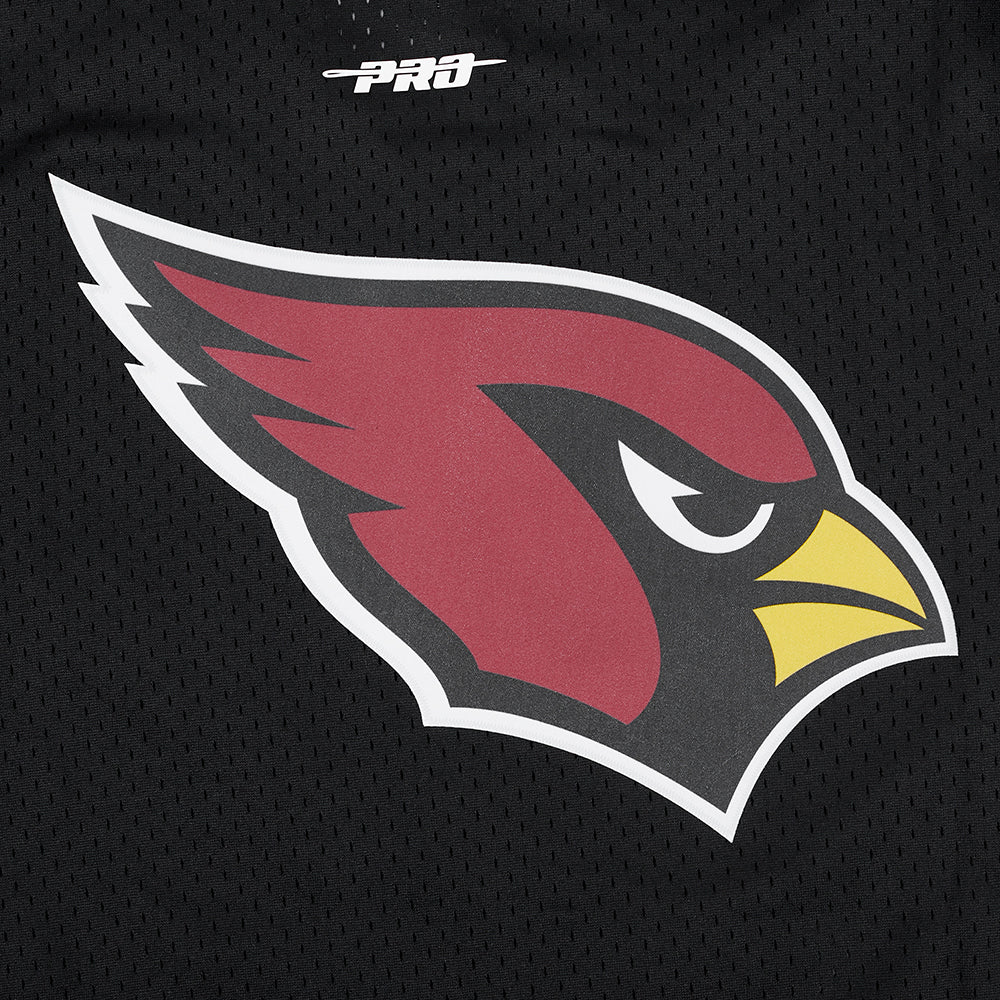 NFL ARIZONA CARDINALS CLASSIC MESH BUTTON DOWN SHIRT (BLACK) - Image 16