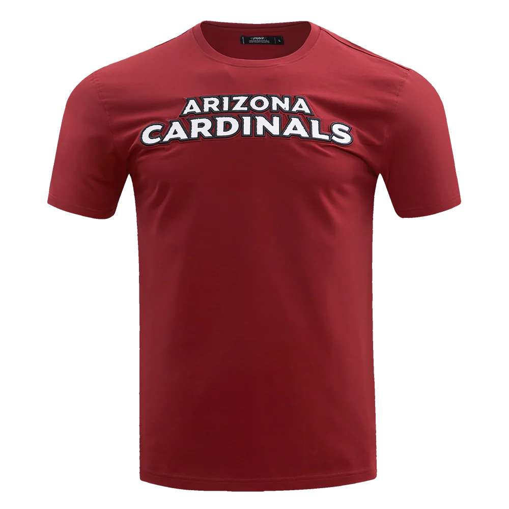 NFL ARIZONA CARDNIALS CLASSIC CHENILLE SINGLE JERSEY TEE (CARDINAL RED)