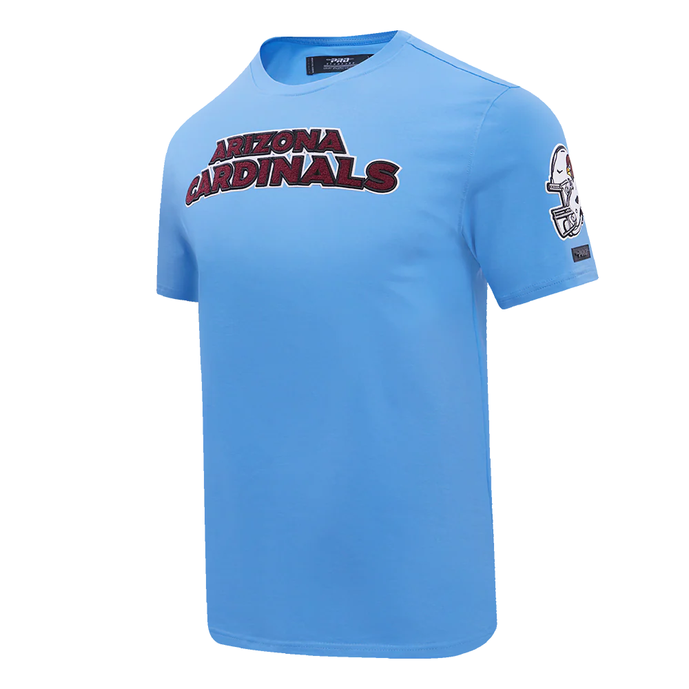 NFL ARIZONA CARDNIALS CLASSIC CHENILLE SINGLE JERSEY TEE (UNIVERSITY BLUE) - Image 2