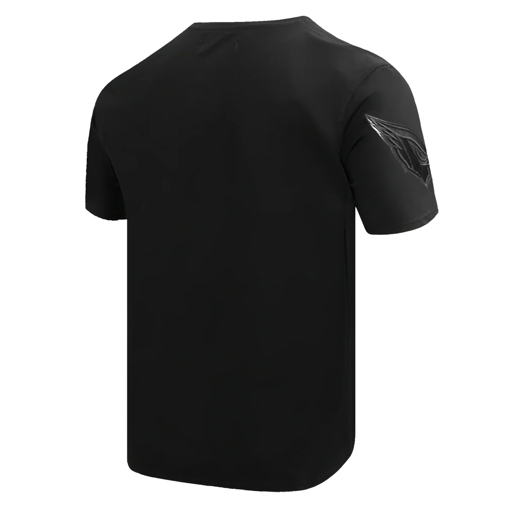NFL ARIZONA CARDINALS TRIPLE BLACK MEN'S TEE (TRIPLE BLACK) - Image 3
