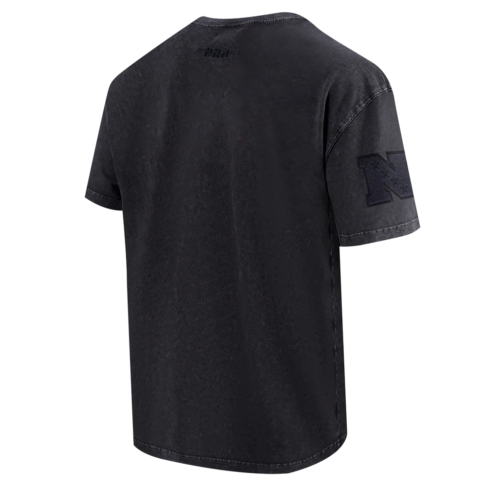 NFL ARIZONA CARDINALS WASHED CLASSIC MEN'S ENZYME WASH CJ DROP SHOULDER TEE (WASHED BLACK) - Image 6