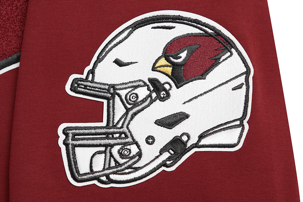 NFL ARIZONA CARDNIALS CLASSIC CHENILLE ZIP HOODIE (CARDINAL RED) - Image 8