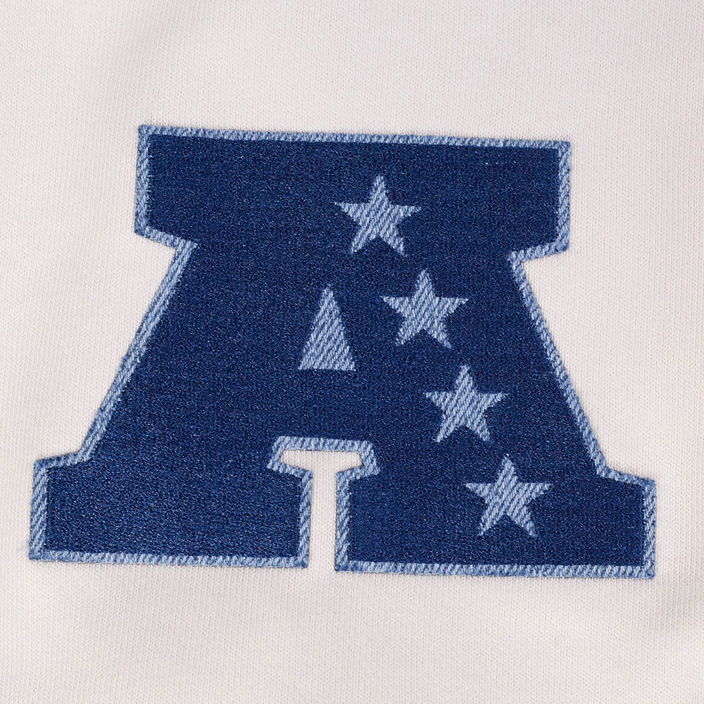 NFL ARIZONA CARDINALS VARSITY BLUES MEN'S FLC PO HOODIE (LINEN) - Image 9