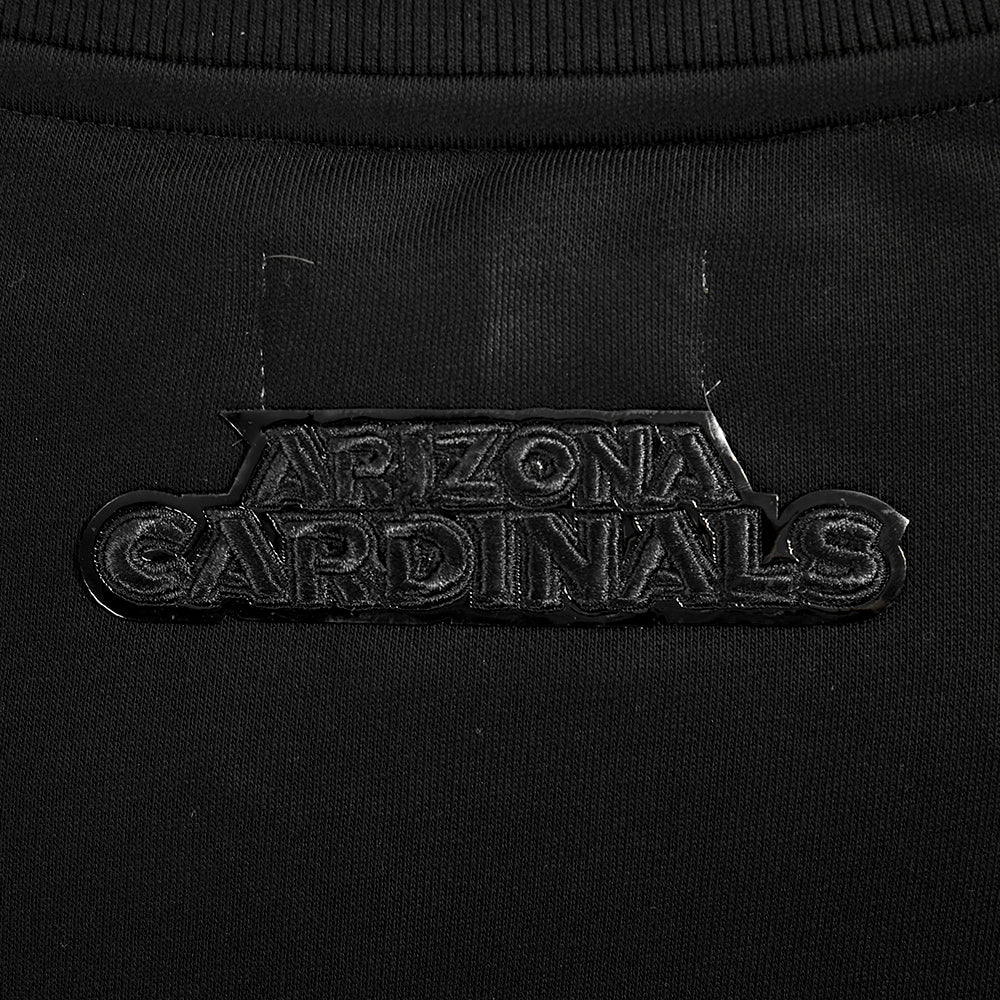 NFL ARIZONA CARDINALS TRIPLE BLACK WOMEN'S FLC CREWNECK (TRIPLE BLACK WOMEN'S) - Image 15