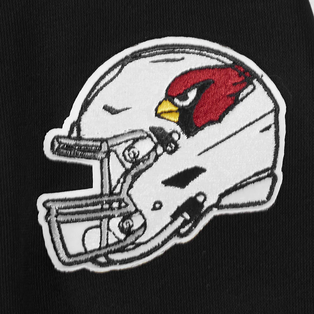 NFL ARIZONA CARDINALS CLASSIC WOMEN'S FLEECE CREWNECK (BLACK) - Image 6
