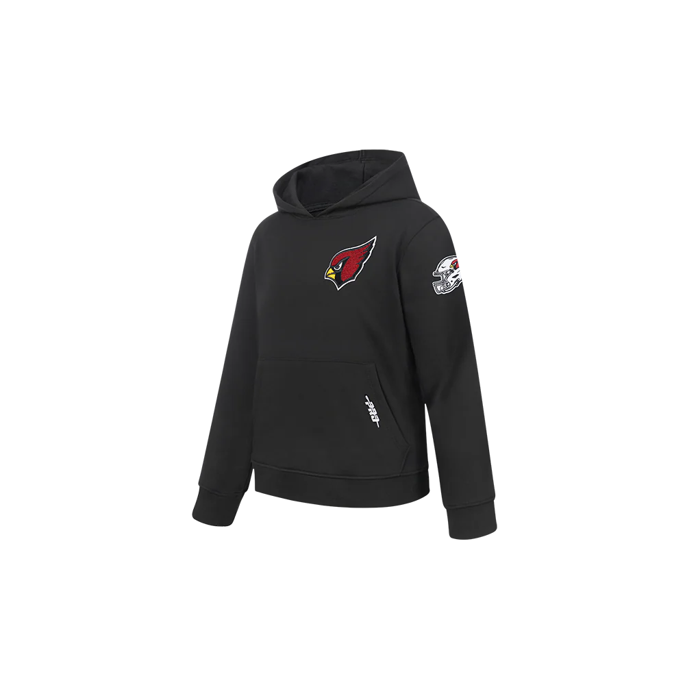 NFL ARIZONA CARDINALS CLASSIC TODDLER BOYS FLEECE PULLOVER HOODIE (BLACK) - Image 4