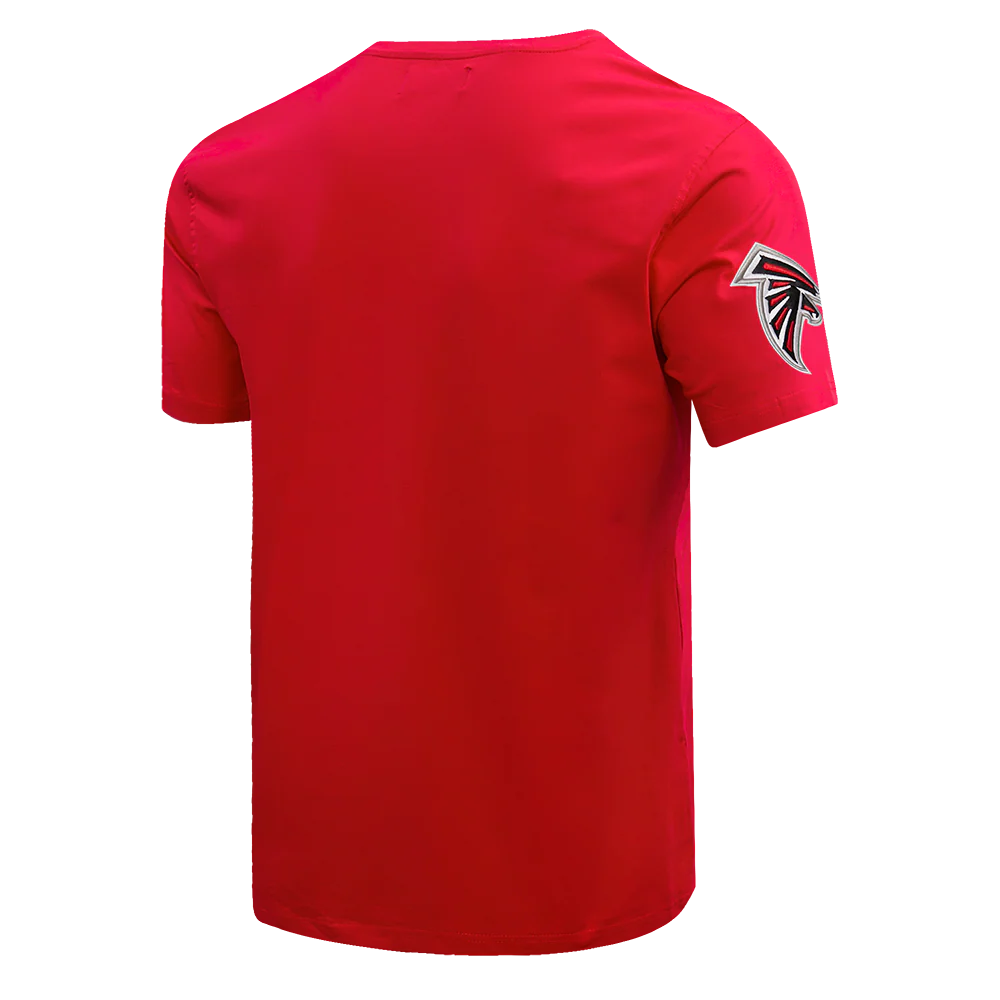NFL ATLANTA FALCONS CLASSIC CHENILLE MEN'S TEE (RED) - Image 3