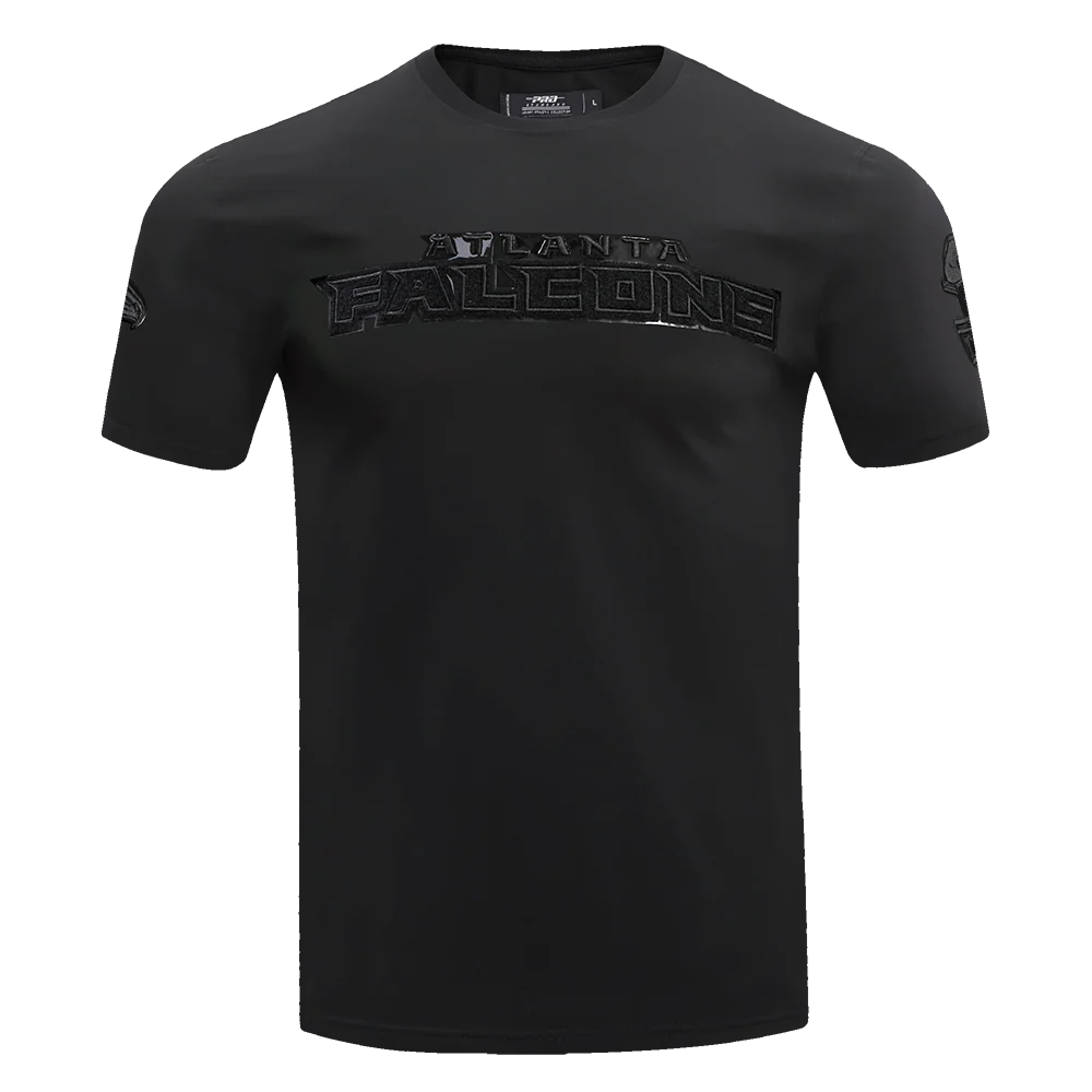 NFL ATLANTA FALCONS TRIPLE BLACK MEN'S TEE (TRIPLE BLACK)
