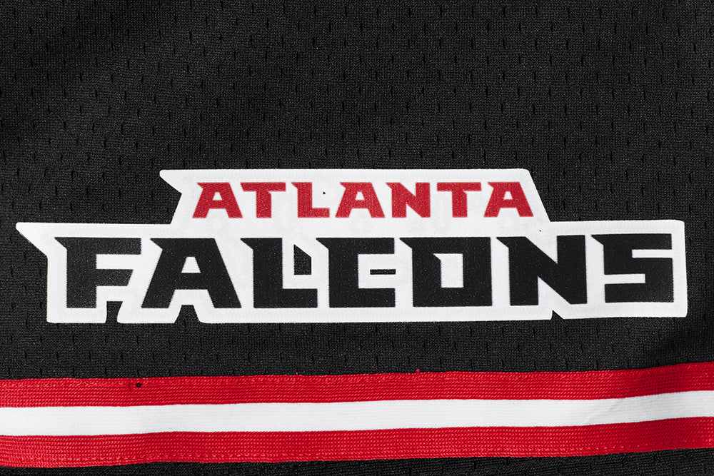 NFL ATLANTA FALCONS CLASSIC MEN'S MESH SHORT (BLACK/RED) - Image 6