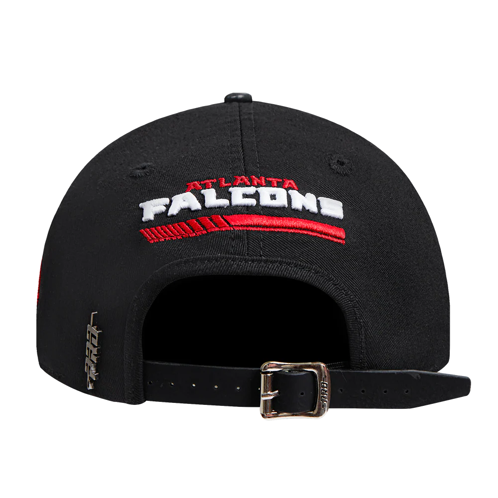 NFL ATLANTA FALCONS FAST LANE LOGO DAD HAT (BLACK) - Image 5