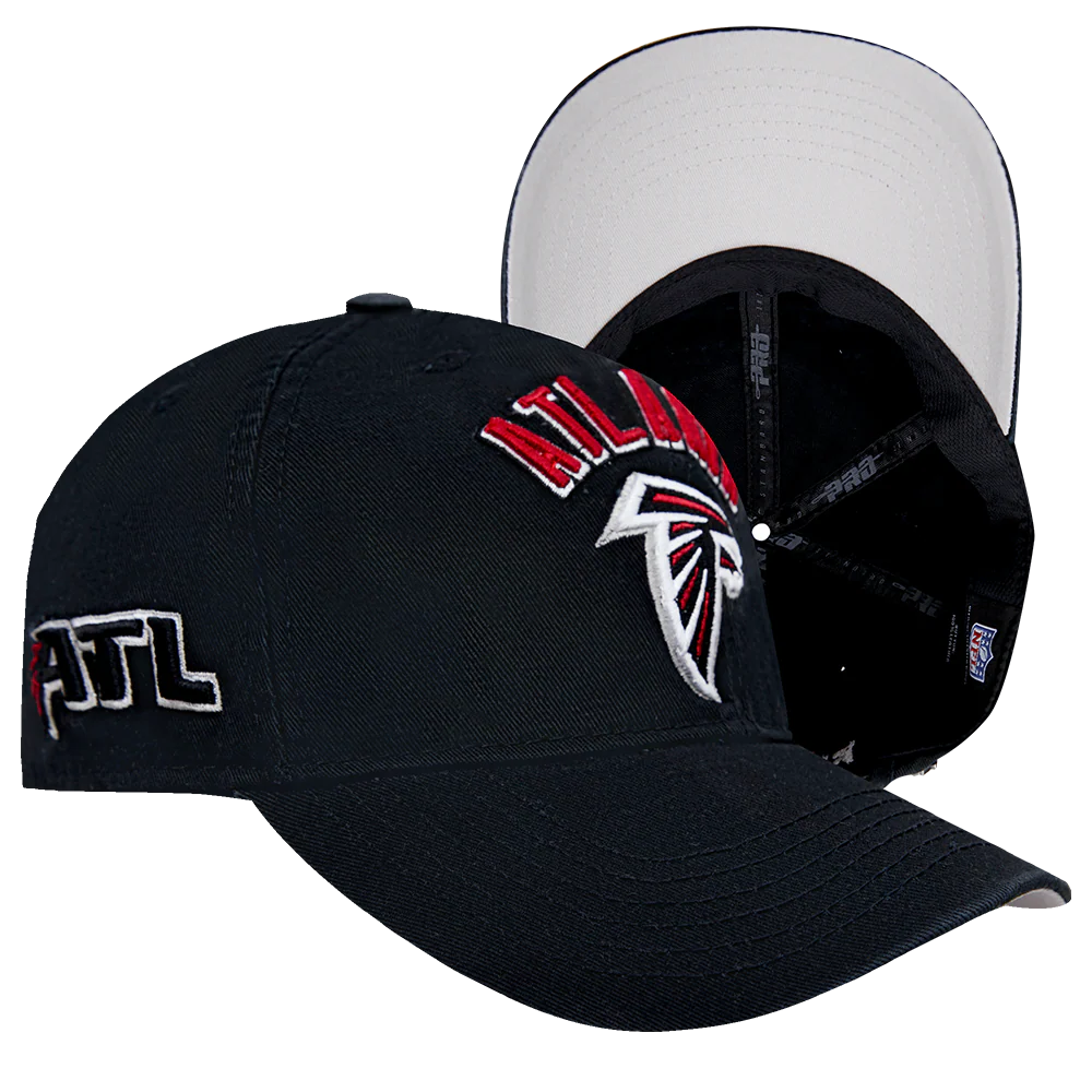 NFL ATLANTA FALCONS CLASSIC DAD HAT (BLACK) - Image 7