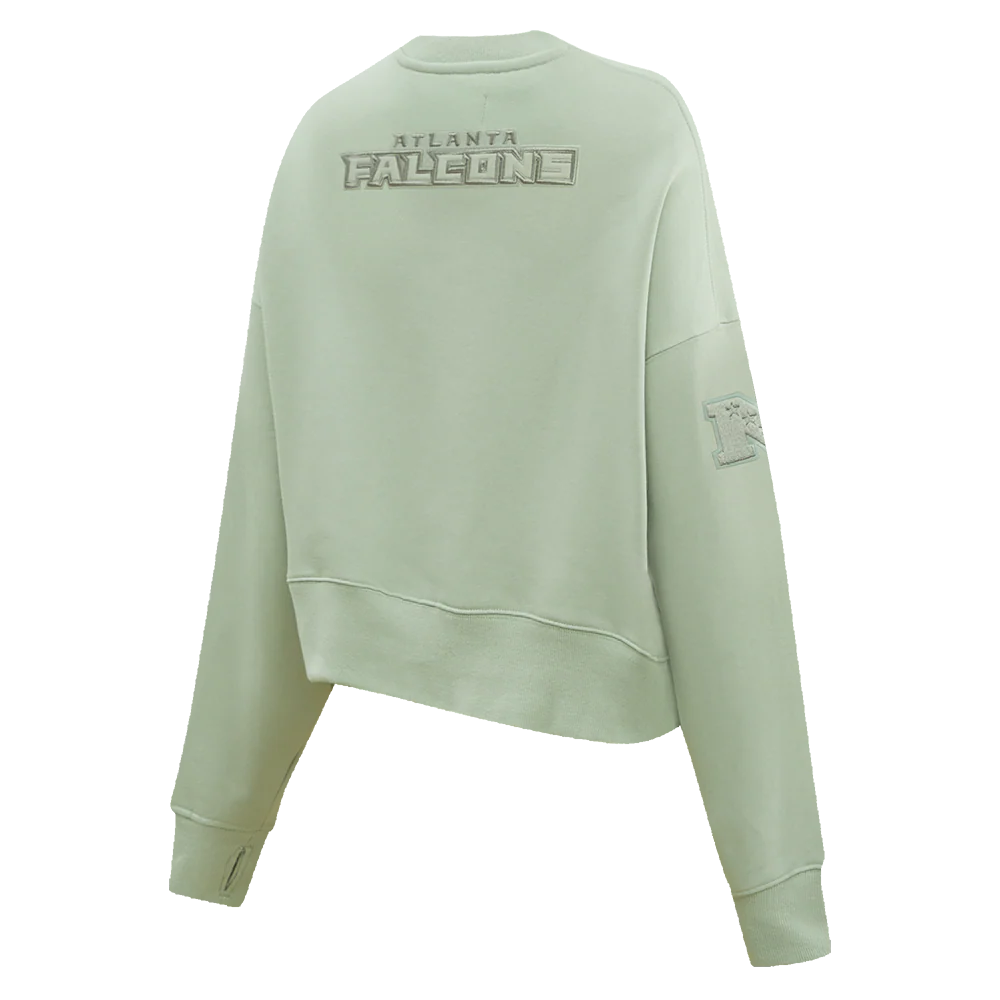 NFL ATLANTA FALCONS NEUTRAL FLEECE CREWNECK (MOSS) - Image 3