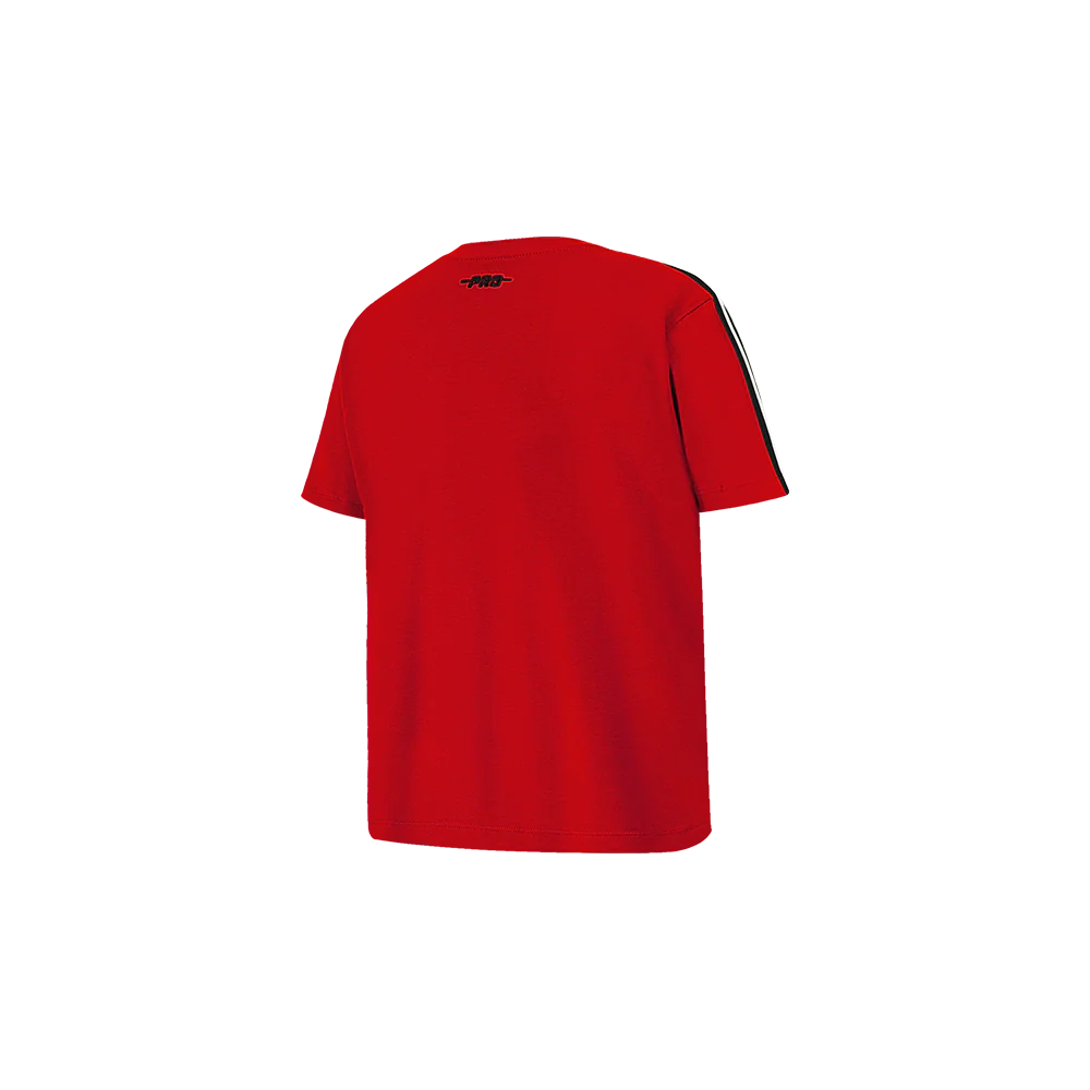 NFL ATLANTA FALCONS RETRO CLASSIC TODDLER BOYS SHORT SLEEVE TAPING TEE(RED/BLACK) - Image 6