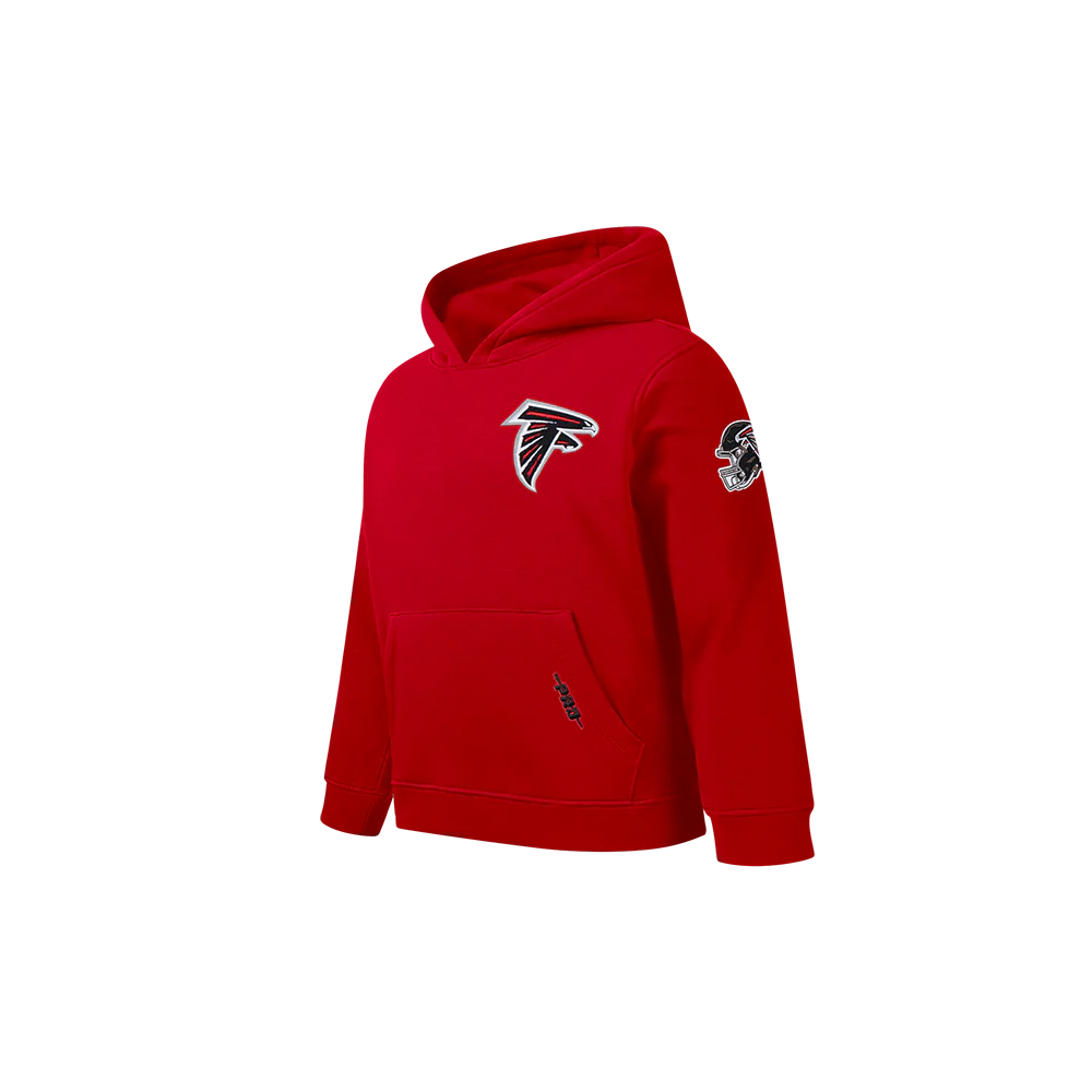 NFL ATLANTA FALCONS CLASSIC TODDLER BOY'S FLC PO HOODIE (RED) - Image 3