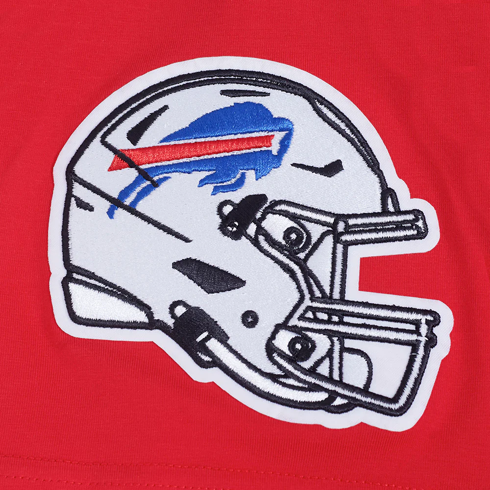 NFL BUFFALO BILLS TEAM BADGE MEN'S SJ TEE (RED) - Image 10