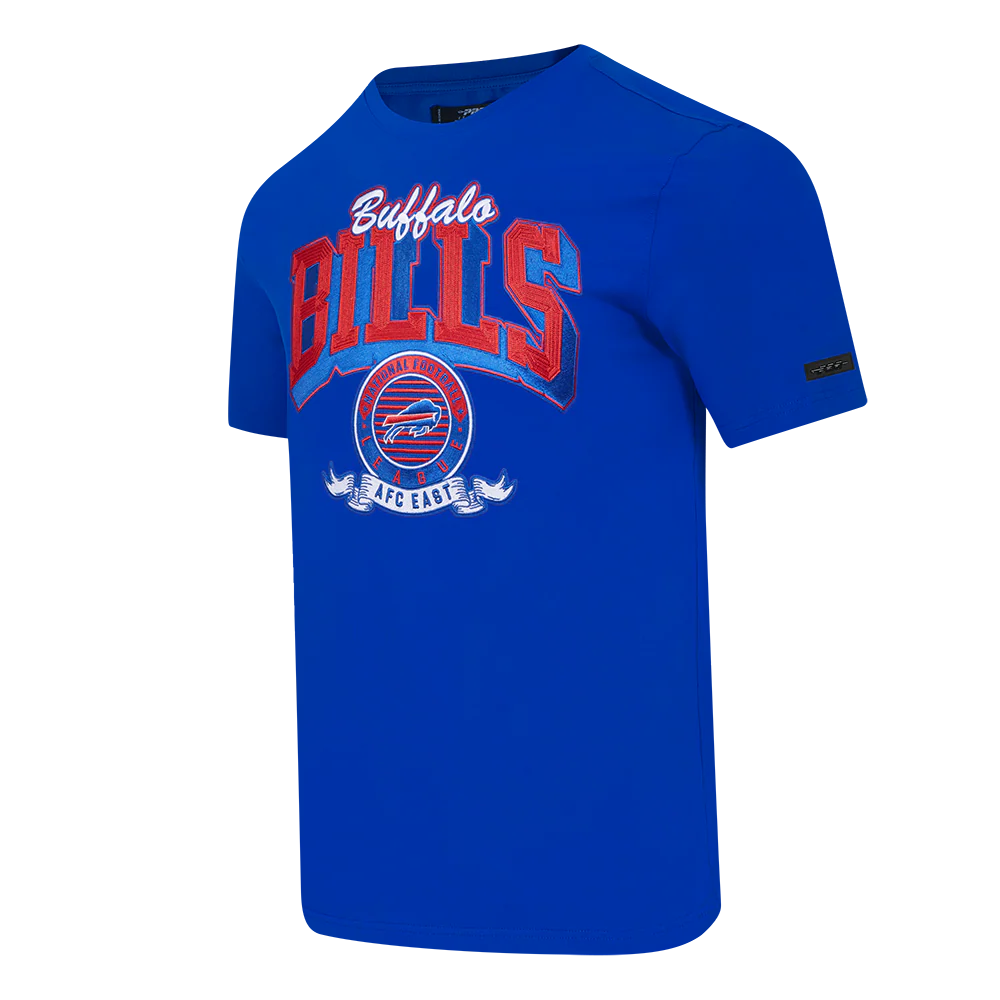 NFL BUFFALO BILLS TEAM BADGE MEN'S SJ TEE (ROYAL BLUE) - Image 6