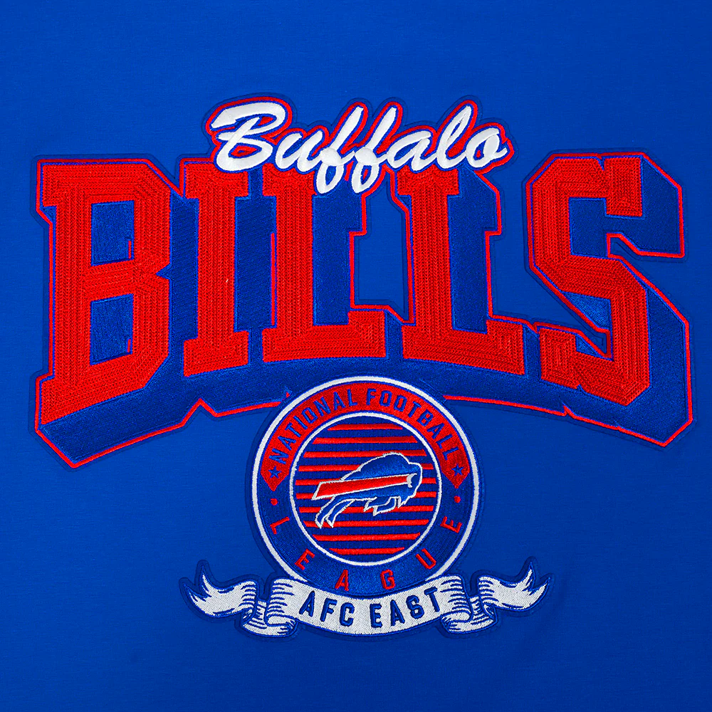 NFL BUFFALO BILLS TEAM BADGE MEN'S SJ TEE (ROYAL BLUE) - Image 8
