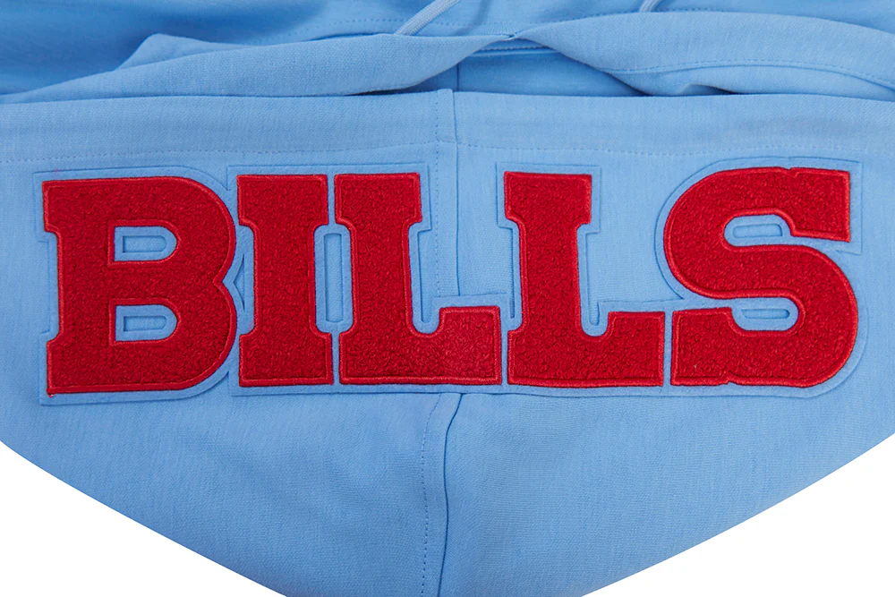 NFL BUFFALO BILLS CLASSIC CHENILLE MEN'S PO HOODIE (UNIVERSITY BLUE) - Image 5