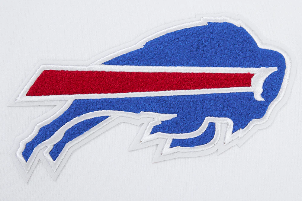 NFL BUFFALO BILLS CLASSIC CHENILLE MEN'S PO HOODIE (WHITE) - Image 13