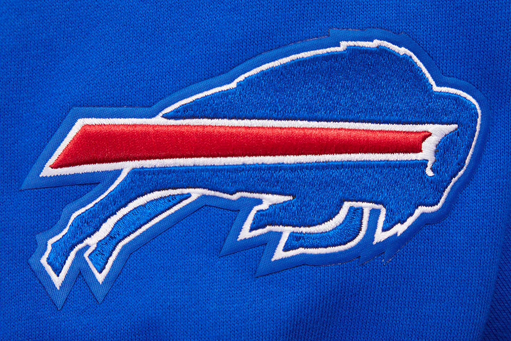 NFL BUFFALO BILLS WINGSPAN MEN'S DROP SHOULDER FLEECE CREWNECK (ROYAL BLUE) - Image 10