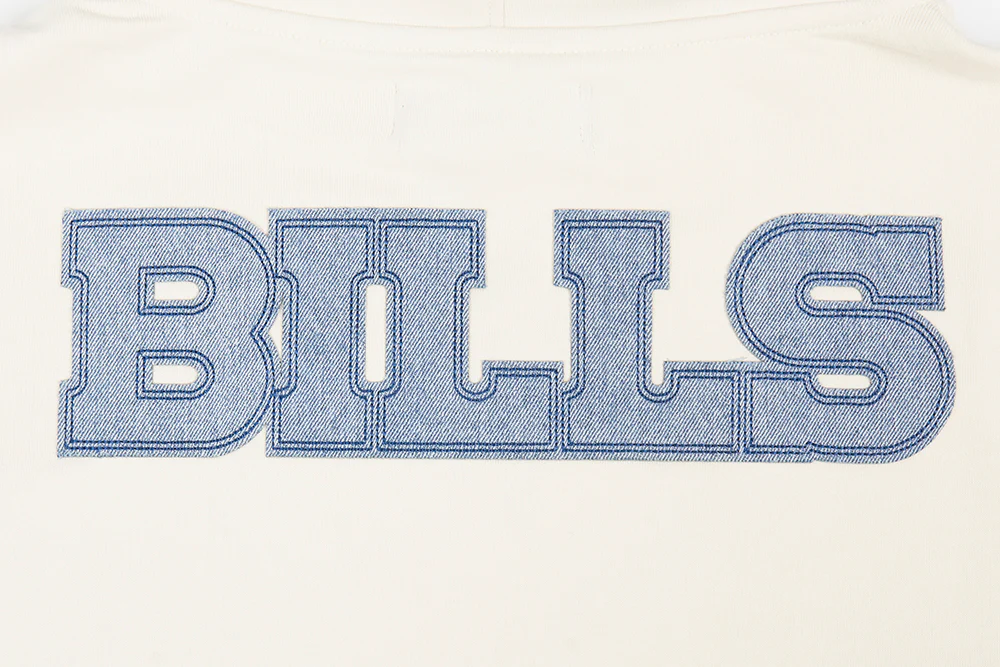 NFL BUFFALO BILLS VARSITY BLUES MEN'S PULLOVER HOODIE (LINEN) - Image 7