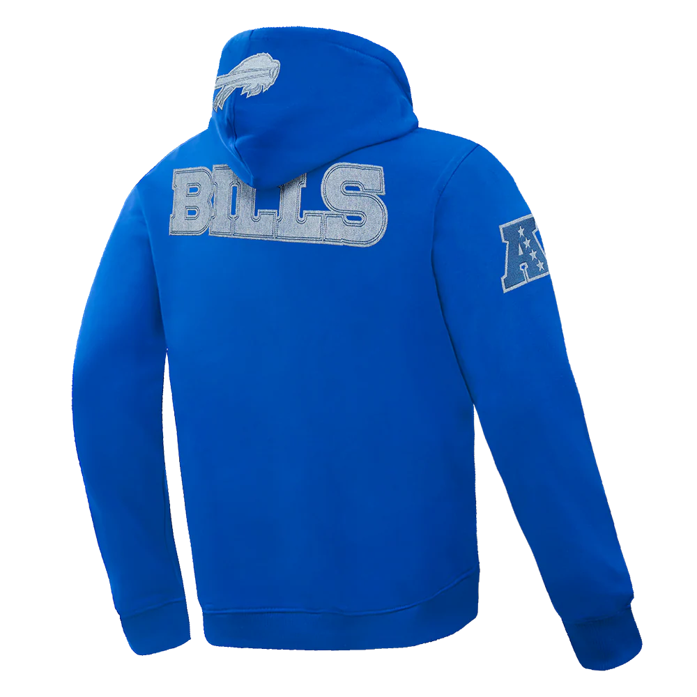 NFL BUFFALO BILLS VARSITY BLUES MEN'S PULLOVER HOODIE (ROYAL BLUE) - Image 4