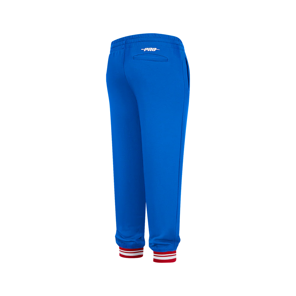 NFL BUFFALO BILLS RETRO CLASSIC BIG BOYS RIB FLC SWEATPANT (ROYAL BLUE/RED) - Image 8