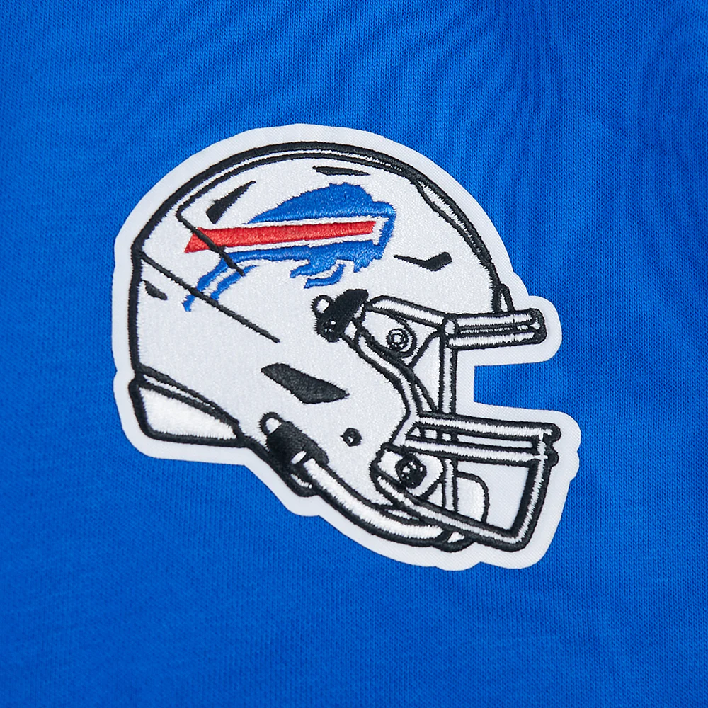 NFL BUFFALO BILLS JOSH ALLEN #17 CLASSIC PNN WOMEN'S FLC CREWNECK (ROYAL BLUE) - Image 7