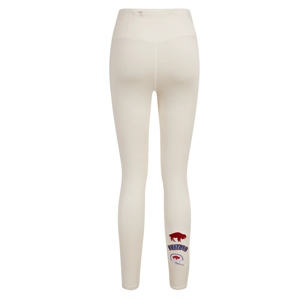 NFL BUFFALO BILLS RETRO CLASSIC WOMEN'S JERSEY LEGGING (EGGSHELL) - Image 3