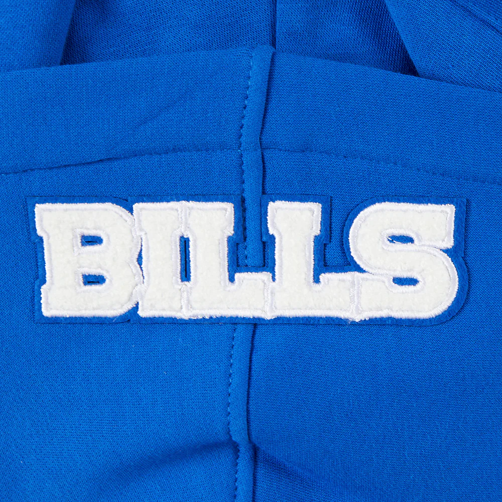 NFL BUFFALO BILLS CLASSIC LITTLE BOYS FLEECE PULLOVER HOODIE (ROYAL BLUE) - Image 8