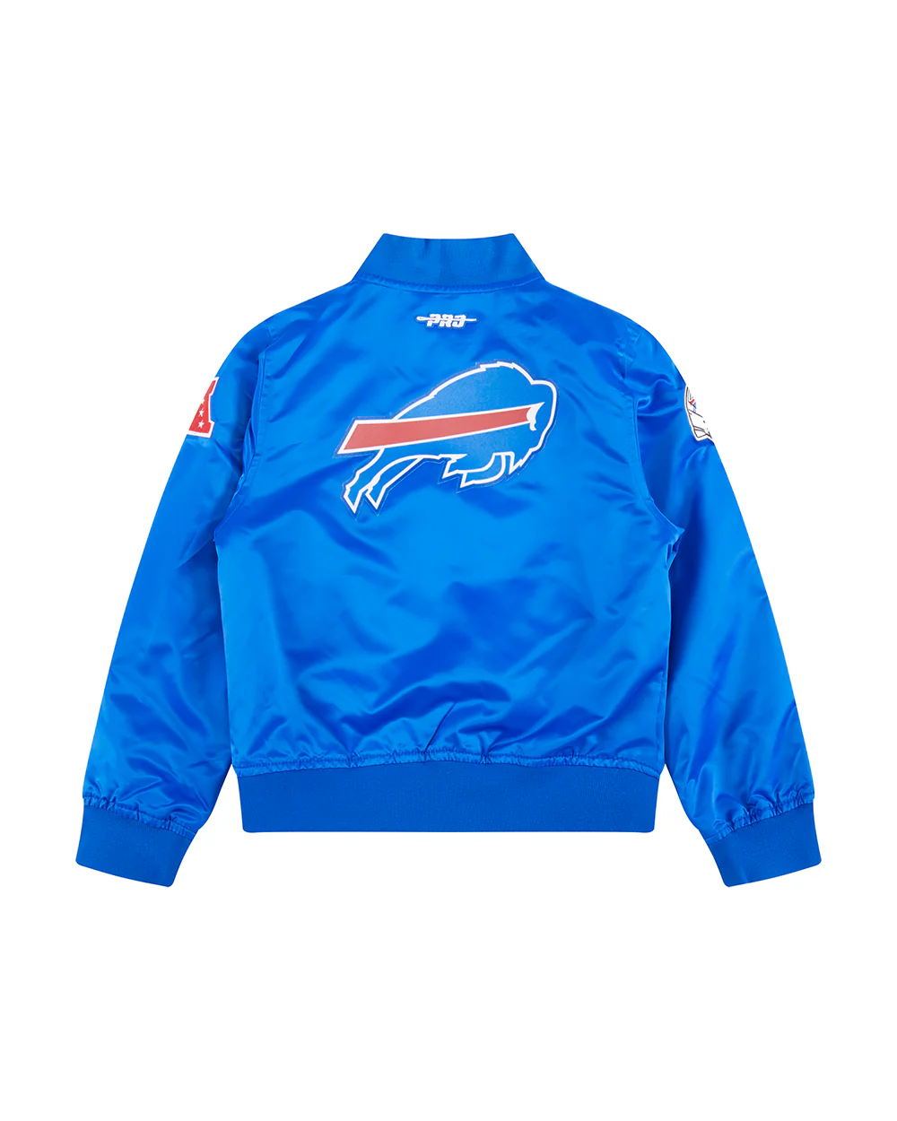 NFL BUFFALO BILLS CLASSIC LITTLE BOYS SATIN JACKET (ROYAL BLUE) - Image 4